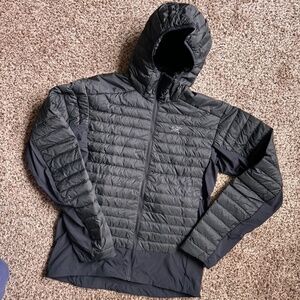 Arc'teryx Women's Cerium Hybrid Hoody Medium Puffy Jacket, Black